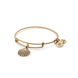 NEW ✨ Alex and Ani Gold Sea Shell Bracelet